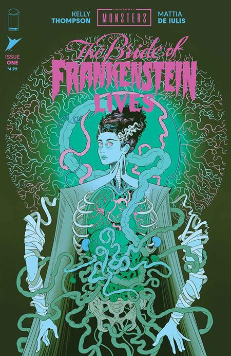 UNIVERSAL MONSTERS THE BRIDE OF FRANKENSTEIN LIVES #1 (OF 4) CVR F INC 1:50 ROSEMARY VALERO OCONNELL VAR (Limit 1 Per Customer) (rel:10/28)