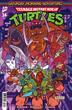 Teenage Mutant Ninja Turtles: Saturday Morning Adventures #34 (Limit 2 Per Cover) (rel:02/25)