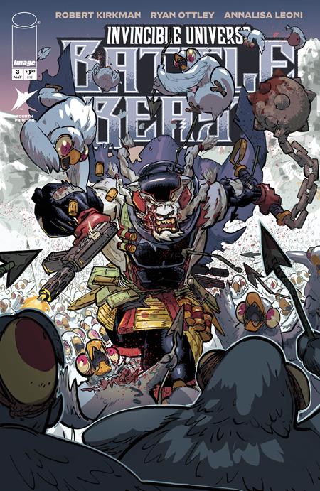 INVINCIBLE UNIVERSE BATTLE BEAST #3 4TH PTG (Limit 1 Per Cover) (rel:05/20)~