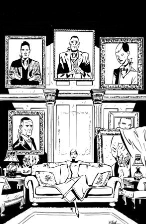 Fall of the House of Slaughter #1 D 1:10 INCV (Full Art, Charretier)[1:10] (Limit 1 Per Customer) (rel:05/06)