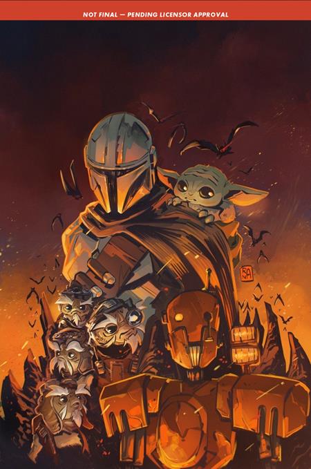 STAR WARS THE MANDALORIAN AND GROGU NIGHTMARE ON NEVARRO (ONE SHOT) (Limit 1 Per Cover) (rel:10/21)