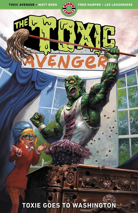 THE TOXIC AVENGER TP VOL 3 TOXIE GOES TO WASHINGTON (MR) (Limit 1 Per Cover) (rel:09/23)