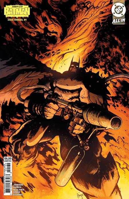 ABSOLUTE BATMAN 2025 ANNUAL #1 (ONE SHOT) Second Printing (Limit 2 Per Cover) (rel:01/21)