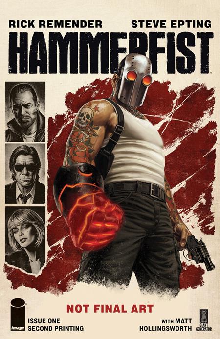 HAMMERFIST #1 2ND PTG (MR) (Limit 1 Per Cover) (rel:09/23)