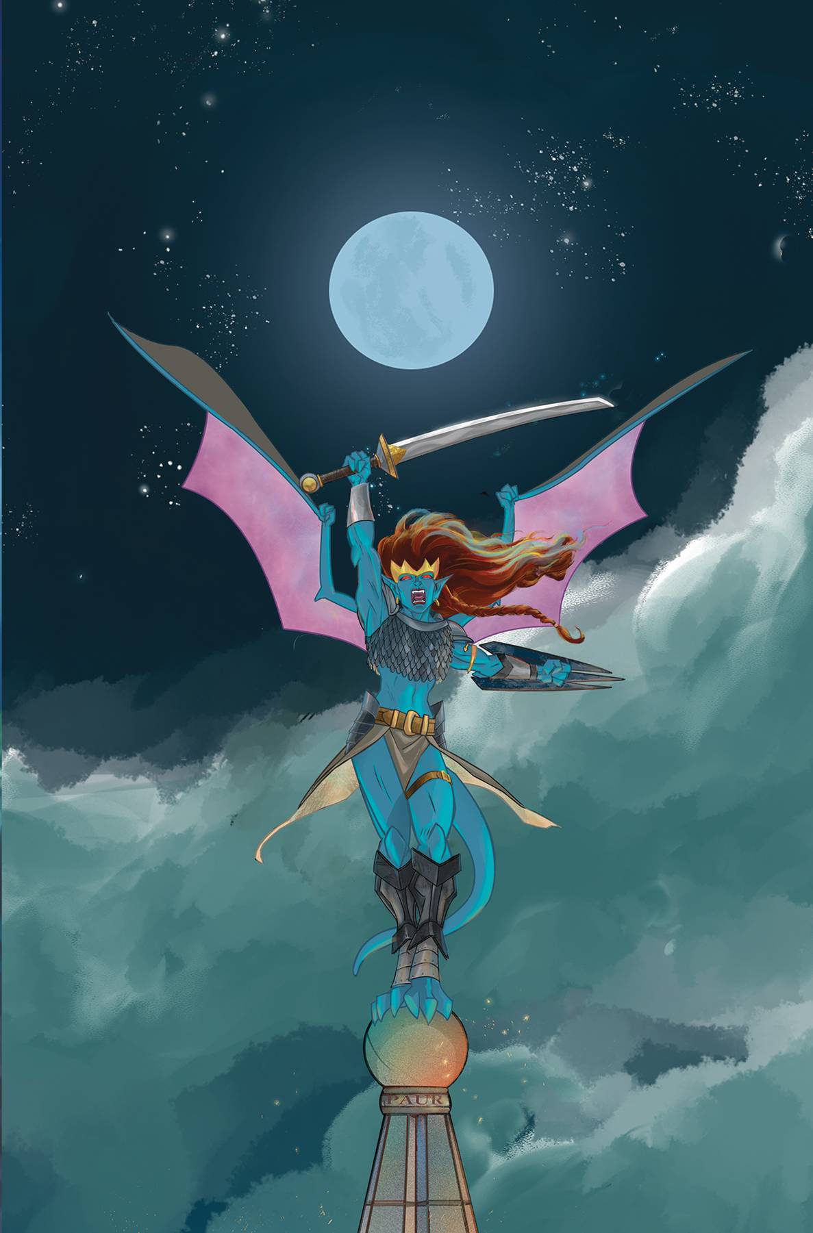 GARGOYLES DEMONA #1 CVR P INC 1:20 FRANK PAUR VIRGIN VAR (rel:07/16)~