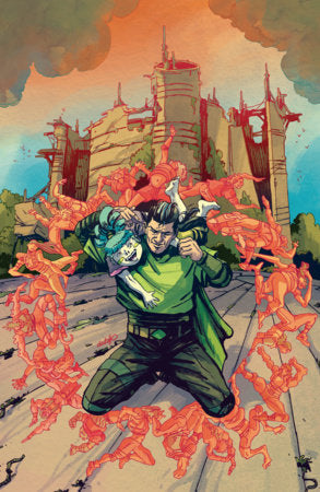 Power Rangers Green #4 E 1:10 INCV Foil Variant (Full Art, Foil, Vargas)[1:10] (Limit 1 Per Customer) (rel:11/18)