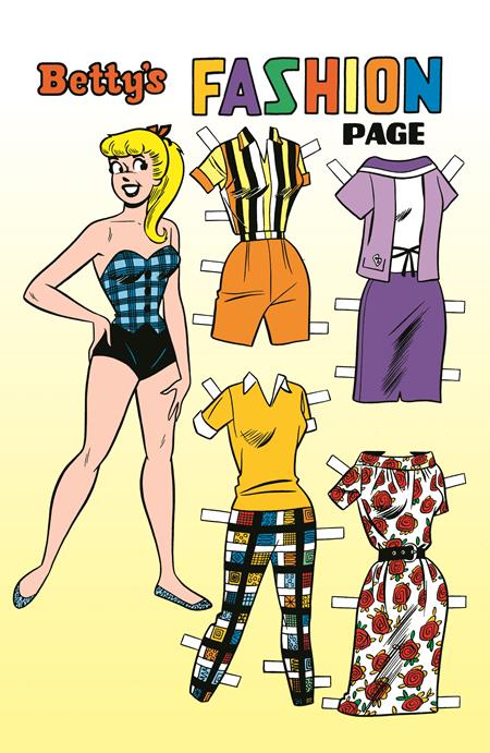 BETTY & VERONICA FASHION PAGES (ONE-SHOT) (Limit 2 Per Cover) ARCHIE COMICS 85TH ANNIVERSARY PRESENTS (rel:08/26)