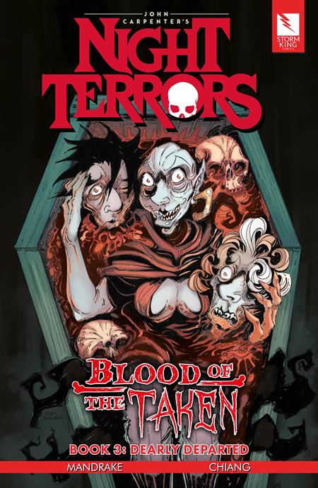 JOHN CARPENTERS NIGHT TERRORS BLOOD OF THE TAKEN TP VOL 03 DEARLY DEPARTED (MR) (Limit 1 Per Cover) (rel:09/02)