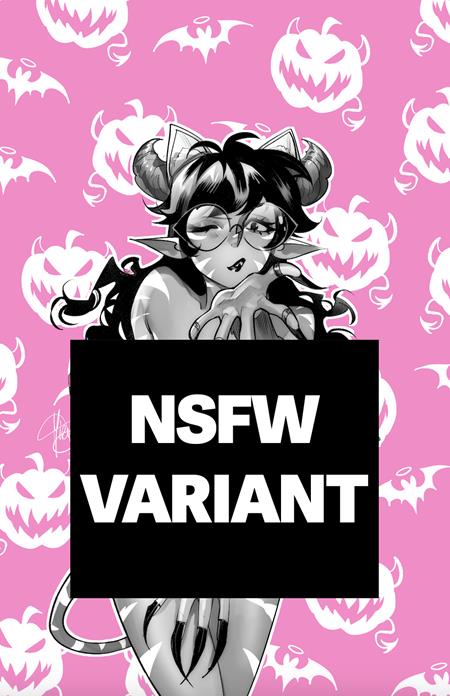 MIRKA ANDOLFOS SWEET PAPRIKA (Limit 1 Per Cover) BLACK WHITE & PINK HALLOWEEN SPECIAL #1 (MR) (rel:10/21)