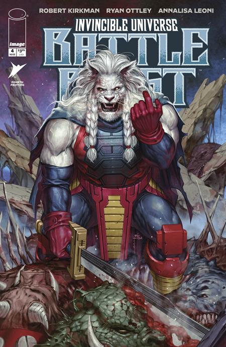 INVINCIBLE UNIVERSE BATTLE BEAST #4 4TH PTG (Limit 1 Per Cover) (rel:05/20)~