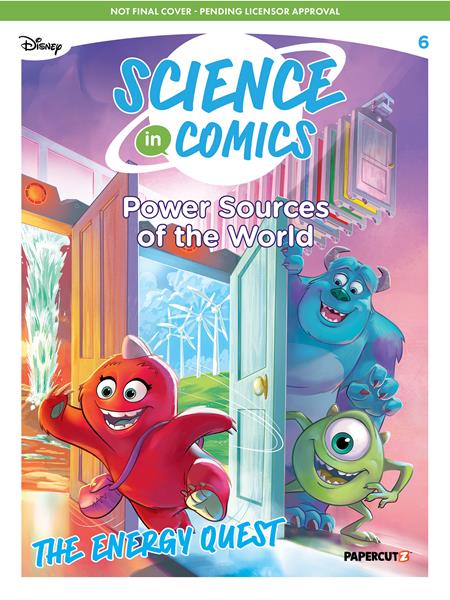 DISNEY SCIENCE IN COMICS HC VOL 06 POWER SOURCES OF THE WORLD (Limit 1 Per Cover) (rel:10/21)