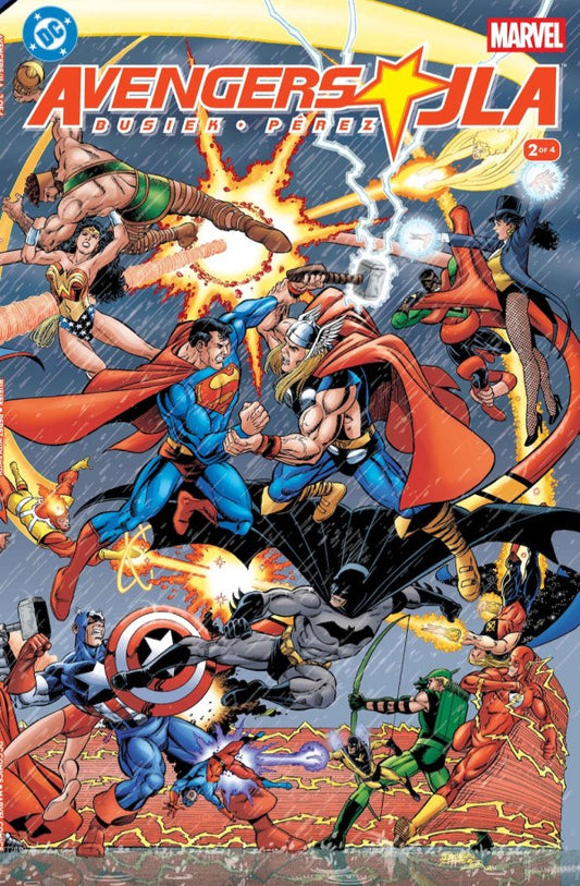 AVENGERS JLA #2 (OF 4) FACSIMILE EDITION (Limit 2 Per Cover) (rel:07/01)