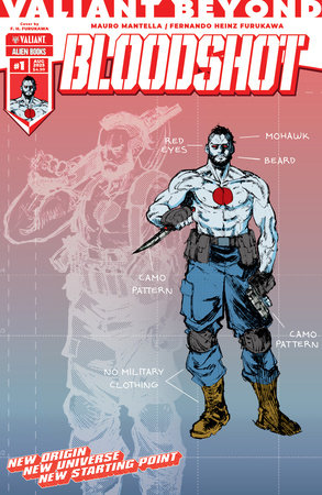 Valiant Beyond: Bloodshot #1  (Limit 2 Per Cover) (rel:08/13)~