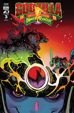 Godzilla vs The Mighty Morphin Power Rangers II #3