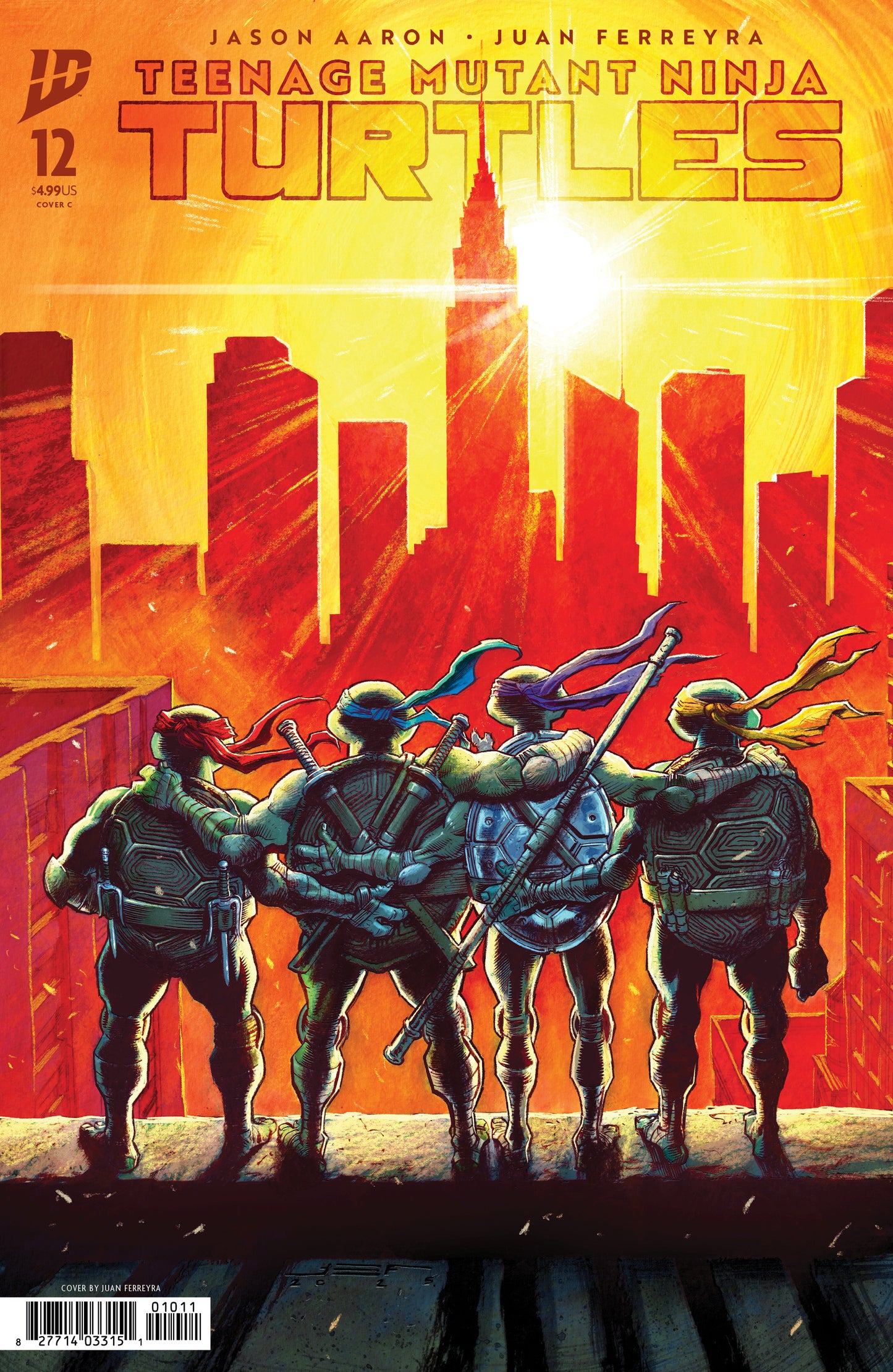 Teenage Mutant Ninja Turtles #12 (Limit 2 Per Cover) (rel:10/22)