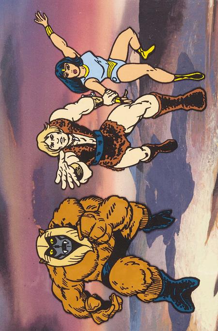 THUNDARR THE BARBARIAN #5 CVR L INC 1:7 JACK KIRBY MODEL SHEET VIRGIN VAR (Limit 1 Per Customer) (rel:06/17)