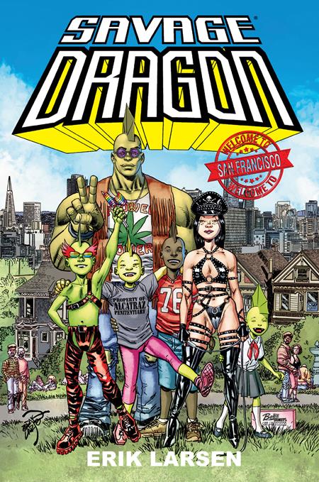 SAVAGE DRAGON WELCOME TO SAN FRANCISCO TP (MR) (Limit 1 Per Cover) (rel:07/15)