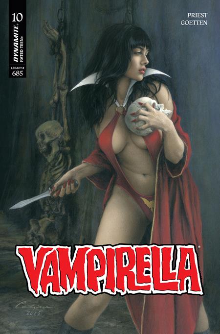 VAMPIRELLA #10 CVR F INC 1:10 CELINA ORIGINAL VAR (Limit 1 Per Customer) (rel:02/04)