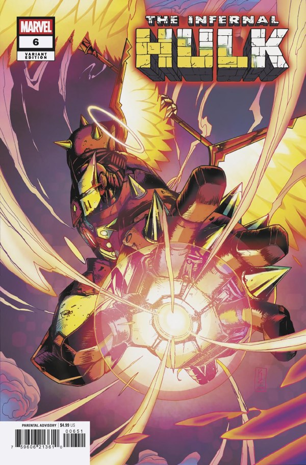 INFERNAL HULK #6 (Limit 2 Per Cover) (rel:04/22)~