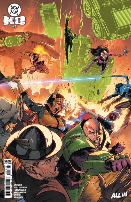 DC K.O. #5 (OF 5) Second Printing (Limit 2 Per Cover) (rel:04/29)~