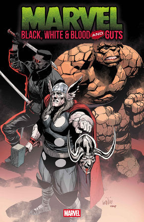MARVEL: BLACK, WHITE & BLOOD AND GUTS #2 (Limit 2 Per Cover) (rel:11/12)