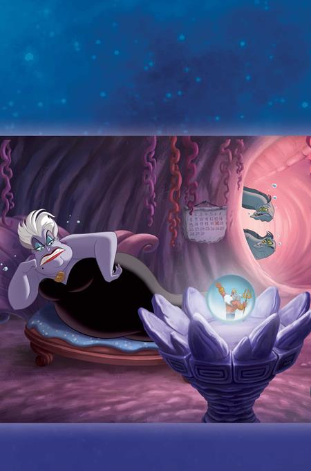 DISNEY VILLAINS URSULA #5 CVR F INC 1:10 STORYBOOK ART VIRGIN VAR (Limit 1 Per Customer) (rel:07/15)