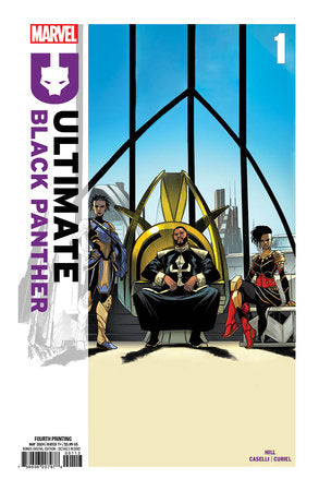 ULTIMATE BLACK PANTHER #1 4TH PRINTING