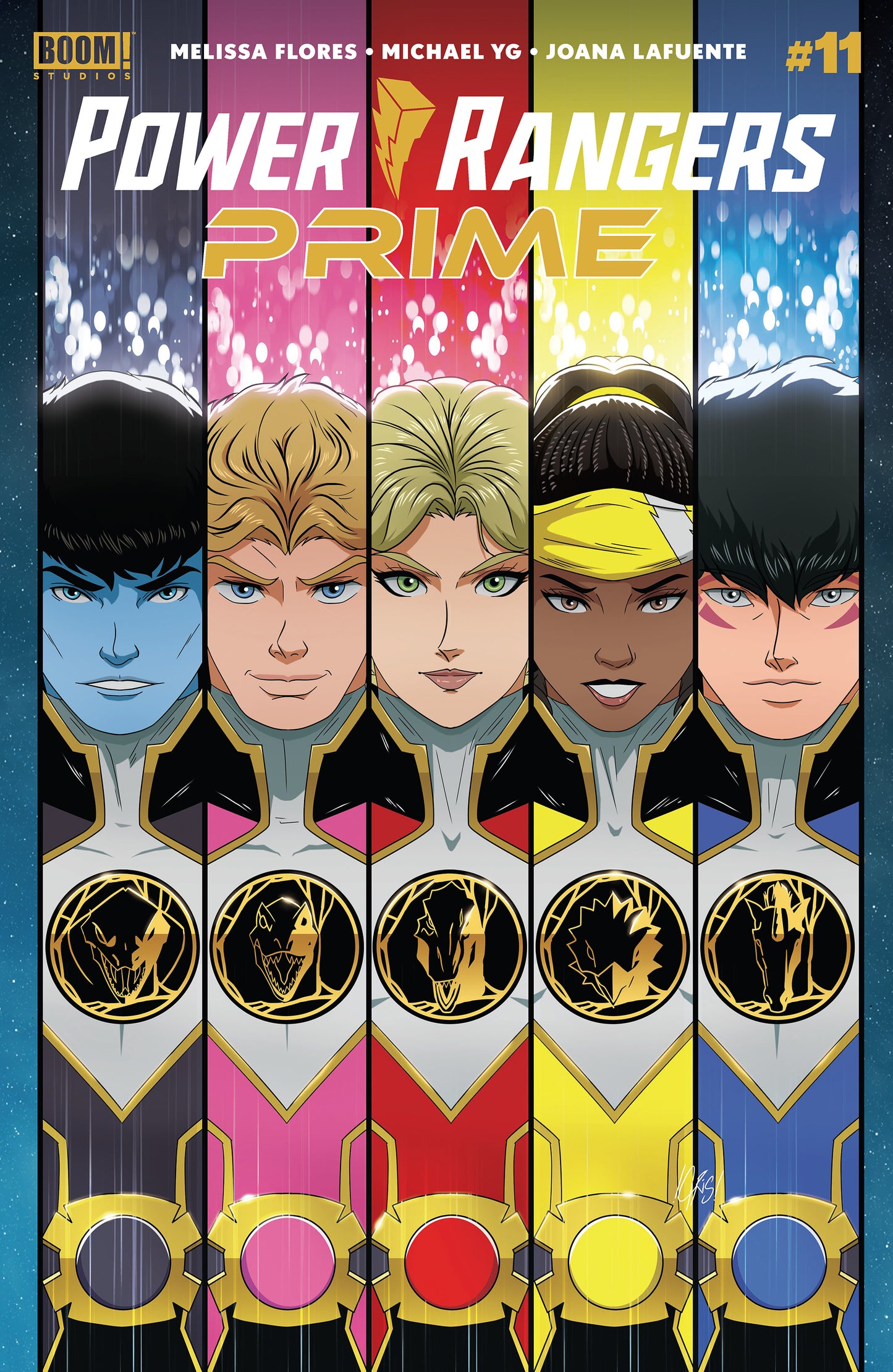 Power Rangers Prime #11 (Limit 2 Per Cover) (rel:10/15)~