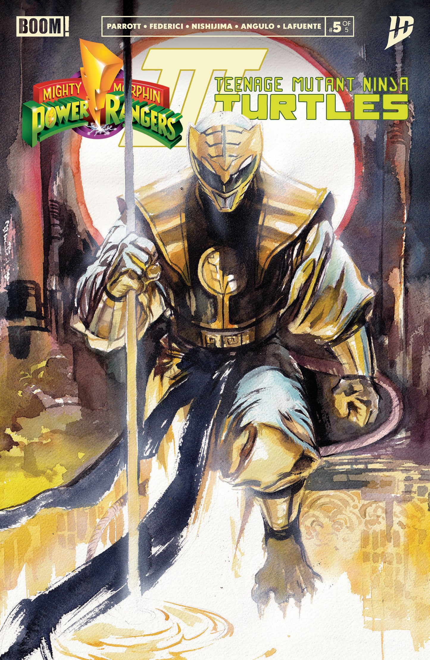 Mighty Morphin Power Rangers/Teenage Mutant Ninja Turtles III #5 (Limit 2 Per Cover) (rel:03/18)~