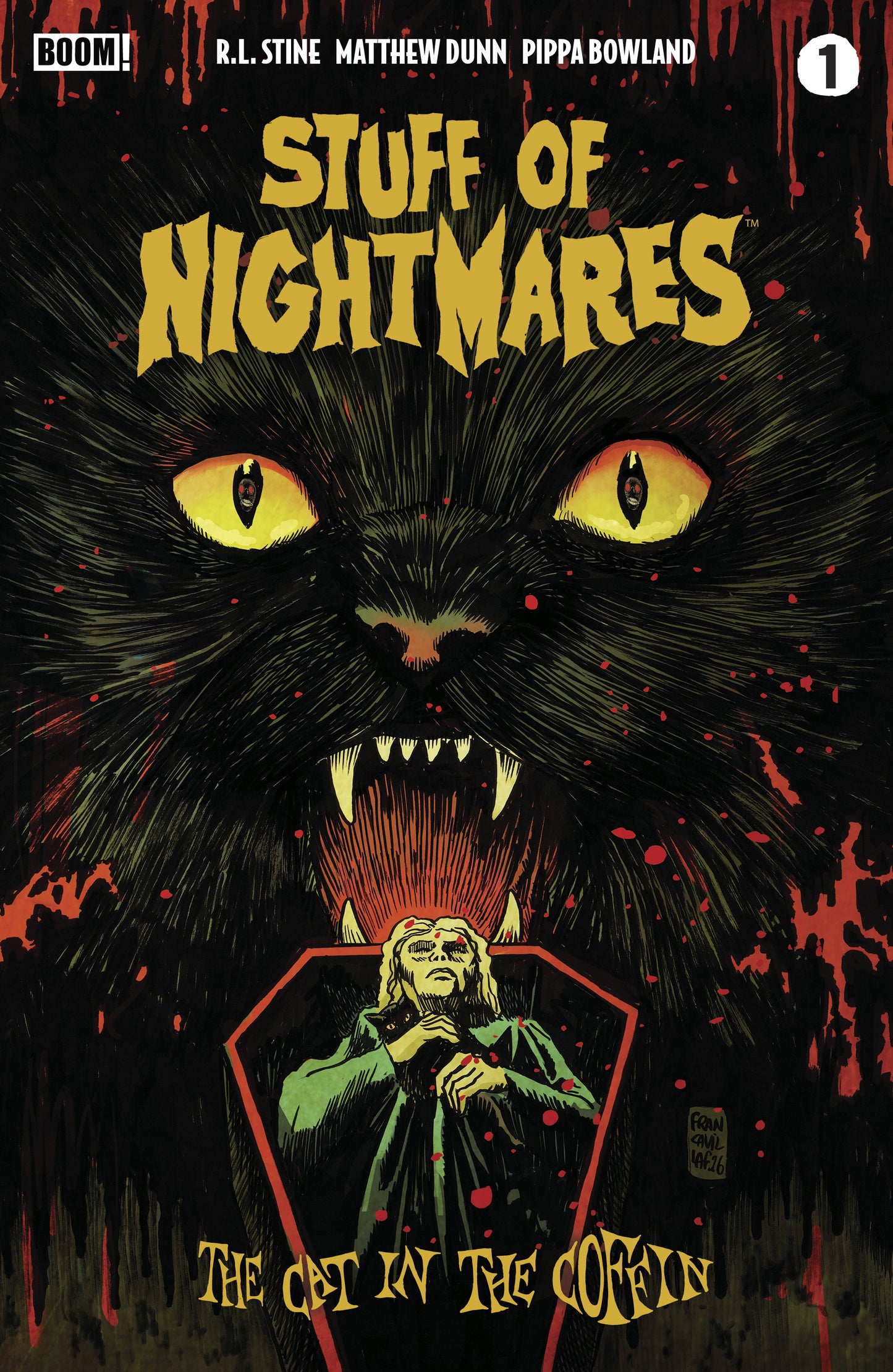 Stuff of Nightmares: The Cat in the Coffin #1 (Limit 1 Per Cover) (rel:08/26)