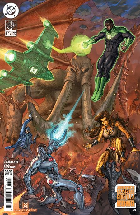 JUSTICE LEAGUE VS GODZILLA VS KONG 2 #5 (OF 7) (Limit 2 Per Cover) (rel:11/26)~
