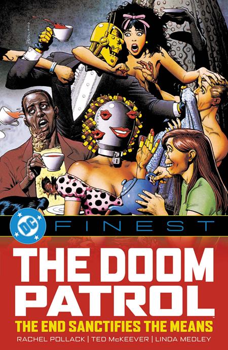 DC FINEST DOOM PATROL THE END SANCTIFIES THE MEANS TP (MR) (Limit 1 Per Cover) (rel:10/20)