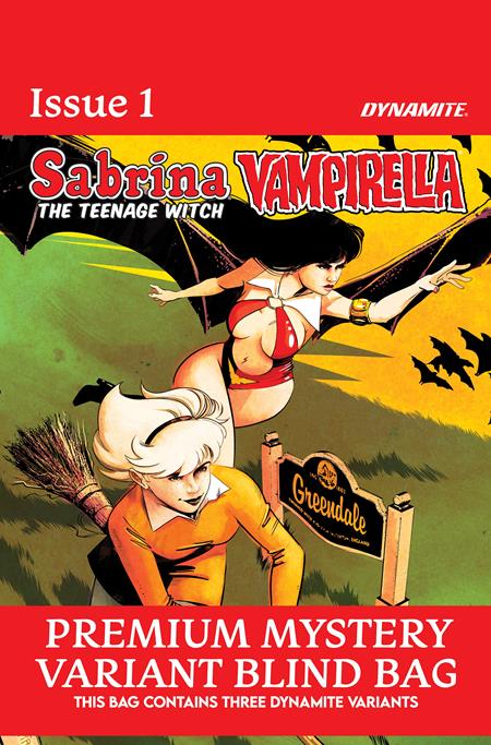 SABRINA THE TEENAGE WITCH VAMPIRELLA #1 CVR K PREMIUM MYSTERY BLIND BAG VAR (Limit 2 Per Cover) (rel:12/09)