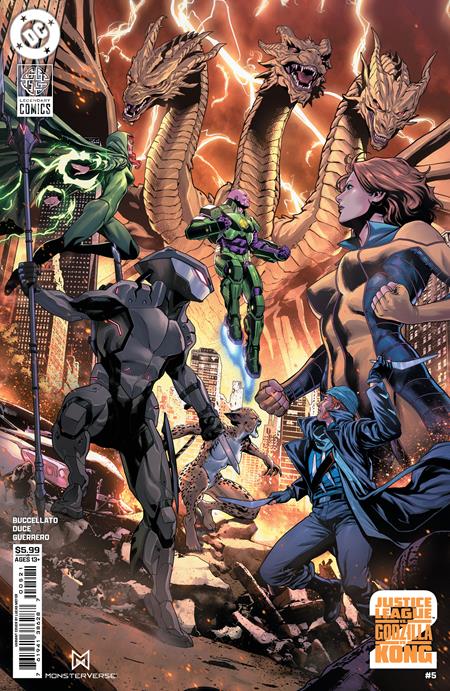 JUSTICE LEAGUE VS GODZILLA VS KONG 2 #5 (OF 7) (Limit 2 Per Cover) (rel:11/26)~