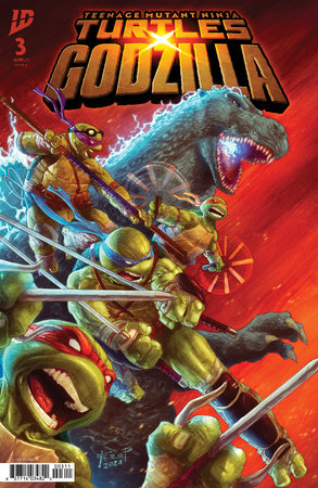 Teenage Mutant Ninja Turtles x Godzilla #3 (Limit 2 Per Cover) (rel:02/04)