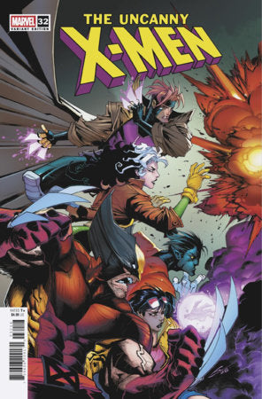 UNCANNY X-MEN #32 GERARDO SANDOVAL VARIANT[1:25] (Limit 1 Per Customer) (rel:07/22)