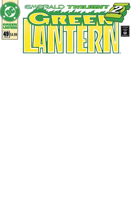 GREEN LANTERN #49 FACSIMILE EDITION (Limit 2 Per Cover) (rel:07/08)