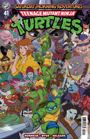 Teenage Mutant Ninja Turtles: Saturday Morning Adventures #41 (Limit 2 Per Cover) (rel:09/23)