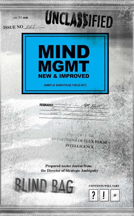 MIND MGMT NEW & IMPROVED #1 CVR C BLIND BAG VAR (Limit 1 Per Cover) (rel:06/24)