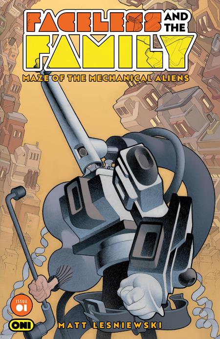 FACELESS AND THE FAMILY MAZE OF THE MECHANICAL ALIENS #1 (OF 4) (Limit 1 Per Cover) (rel:07/01)