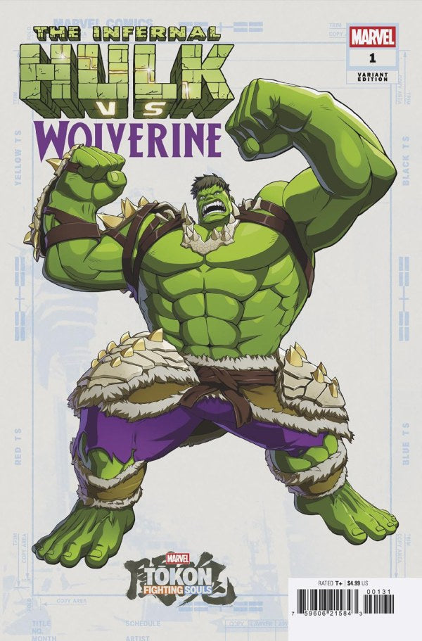 INFERNAL HULK VS. WOLVERINE #1 (Limit 2 Per Cover) (rel:09/23)