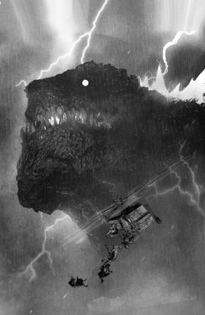 The Horror of Godzilla [Kai-Sei Era] #2 (Limit 1 Per Customer) Variant RI (10) (Jones B&W Full Art)[1:10] (rel:09/16)