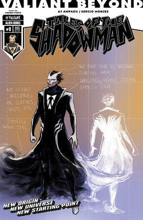 Valiant Beyond: Tales of the Shadowman #1 (Limit 2 Per Cover) (rel:08/20)~