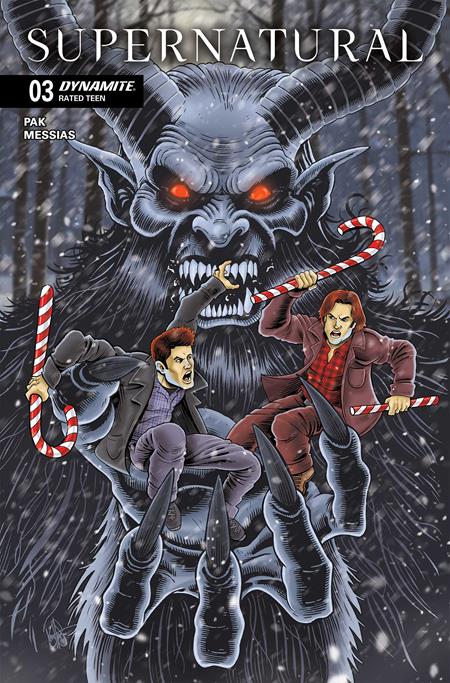SUPERNATURAL #3 CVR K KEN HAESER FOC BONUS VAR (Limit 2 Per Cover) (rel:12/17)~