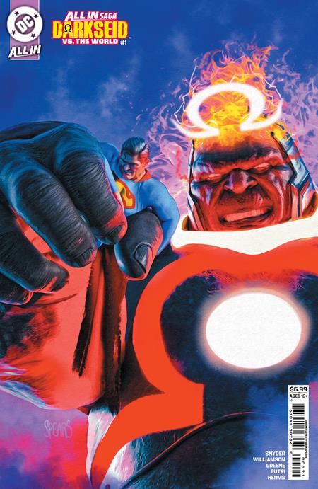 DC ALL IN SAGA DARKSEID VS THE WORLD #1 (ONE SHOT) (Limit 2 Per Cover) (rel:10/28)