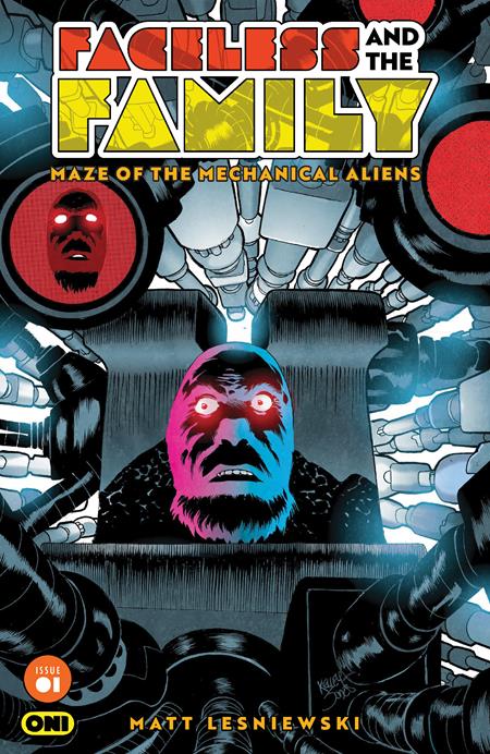 FACELESS AND THE FAMILY MAZE OF THE MECHANICAL ALIENS #1 (OF 4) (Limit 1 Per Cover) (rel:07/01)