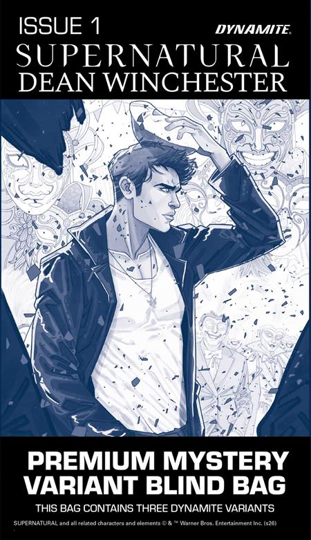 SUPERNATURAL DEAN WINCHESTER #1 (Limit 2 Per Cover) CVR H PREMIUM MYSTERY BLIND BAG VAR (rel:10/21)