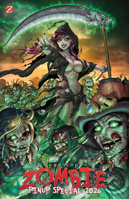 ZENESCOPE ZOMBIE PINUP SPECIAL 2026 (ONE-SHOT) (Limit 2 Per Cover) (rel:10/21)