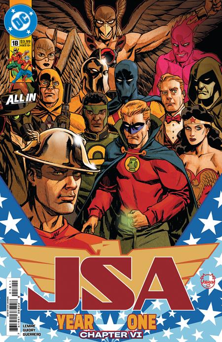 JSA #18 (Limit 2 Per Cover) (rel:04/01)~