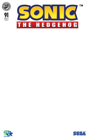 Sonic the Hedgehog #91 (Limit 2 Per Cover) (rel:10/28)